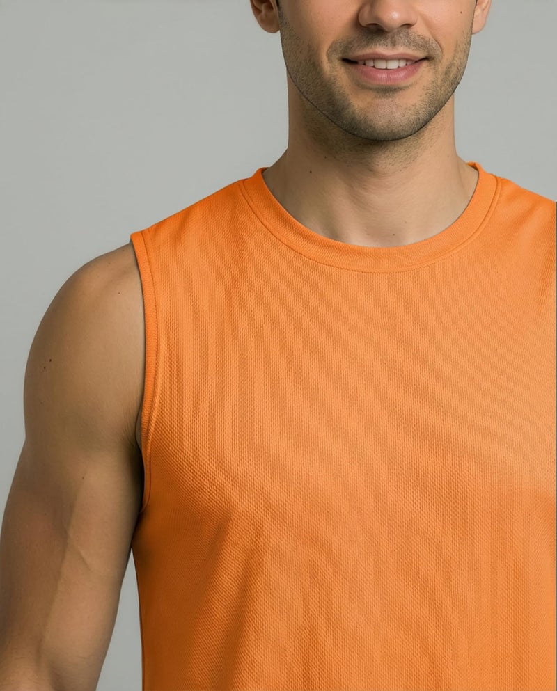 REALESSENTIALS Real Essentials 5 Pack: Men's Mesh Active Athletic Tech Tank Top - Workout & Training Activewear (Available in Big & Tall),Set 7-XL - Image 3